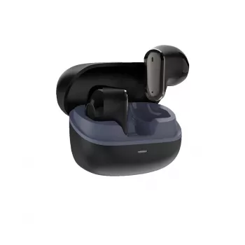 White Shark BLAZE-B GEB-TWS-201 True Wireless Bluetooth 5.1 In-Ear-Kopfhörer mit Ladecase, IPX4 Wasserschutz, Touch-Steuerung, Schwarz