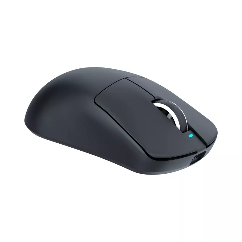 White Shark BORS-B WGM-5021 Kabellose Gaming-Maus, 12000 DPI, 2.4GHz, RGB, Schwarz