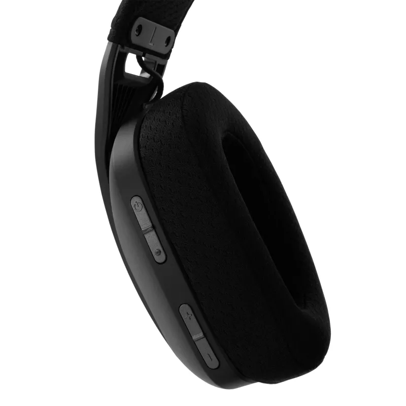 White Shark BUTTERFLY-B WGH-2442 Kabelgebundenes Over-Ear Gaming-Headset mit RGB-LED, Schwarz