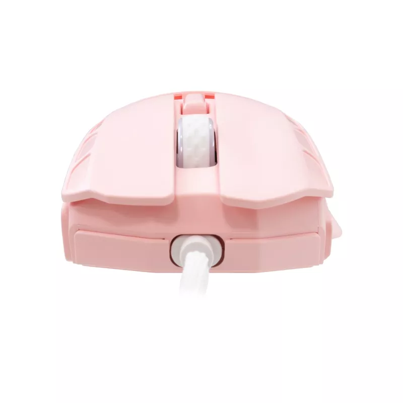 White Shark ECTOR-P GM-5016 Kabelgebundene Gaming-Maus, 6400 DPI, Pink
