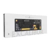 White Shark EXCALIBUR-B TKL Mechanische Gaming-Tastatur, KTT Wine Red Linear Hot-Swap, Per-Key RGB, Schwarz
