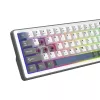 White Shark EXCALIBUR M Mechanische Tastatur (GK-009251) mit Outemu Blue Switches, RGB-Beleuchtung, US-Layout, Weiß