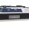 White Shark EXCALIBUR-W Mechanische Gaming-Tastatur, 75% Layout, KTT Wine Red Hot-Swap, Per-Key RGB, Kabelgebunden, Weiß