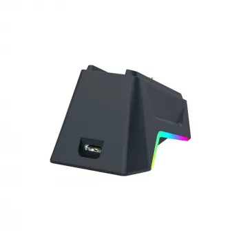 White Shark GAWAIN-B Kabellose Gaming-Maus, 12000 DPI, 500 mAh, 56 g, Schwarz