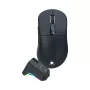 White Shark GAWAIN-B Kabellose Gaming-Maus, 12000 DPI, 500 mAh, 56 g, Schwarz