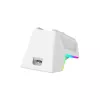 White Shark GAWAIN-W Kabellose Gaming-Maus – 12000 DPI, 500mAh Akku, 56g, Weiß