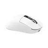 White Shark GAWAIN-W Kabellose Gaming-Maus – 12000 DPI, 500mAh Akku, 56g, Weiß