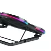 White Shark ICE STORM GCP-6 Laptop-Kühlpad, 2x125-mm-Lüfter, blaue LED, USB, bis 17 Zoll