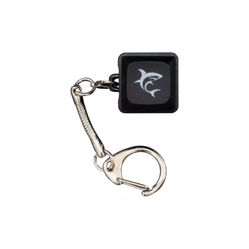 White Shark KEYCHAIN Promo Black Mechanische Schalter