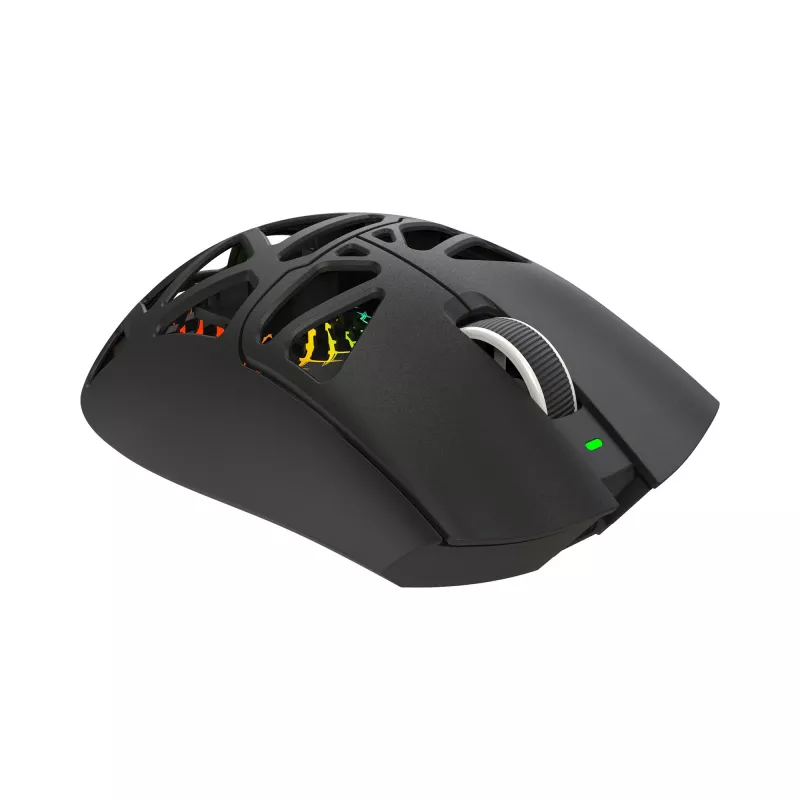 White Shark MORIEN WGM-5025 Schwarz Kabelgebundene Optische Gaming-Maus, 7200 DPI, 7 Programmierbare Tasten, RGB-Beleuchtung, Rechtshänder