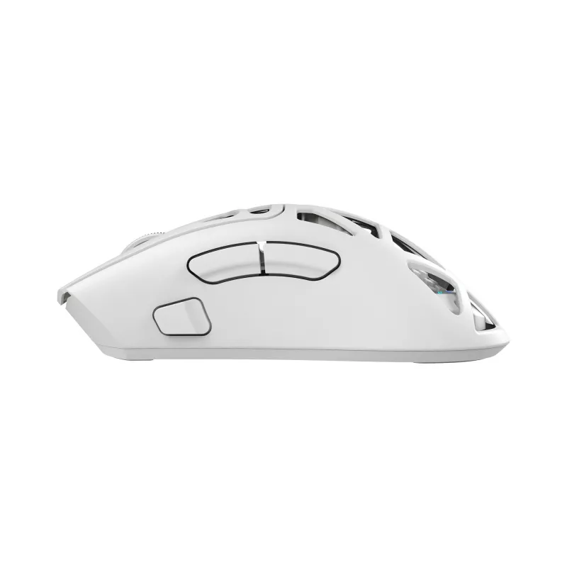 White Shark MORIEN WGM-5025 Kabelgebundene Gaming-Maus, bis zu 12800 DPI, RGB, Weiß
