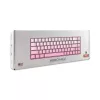 White Shark NUNCHAKU-P-US-RED.SW TKL Mechanische Gaming-Tastatur - 87 Tasten, Outemu Red Switches, RGB-Beleuchtung, Pink