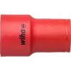 Wiha 43024 Isolierter Umschaltknarren- und Steckschlüsselsatz, 1/2 Zoll Antrieb, 21-teilig, VDE-zertifiziert, Rot/Gelb