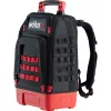 Wiha 45528 Elektriker-Werkzeugrucksack-Set, 28-teilig, 385 x 260 x 530 mm, Schwarz/Rot