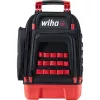 Wiha 45528 Elektriker-Werkzeugrucksack-Set, 28-teilig, 385 x 260 x 530 mm, Schwarz/Rot