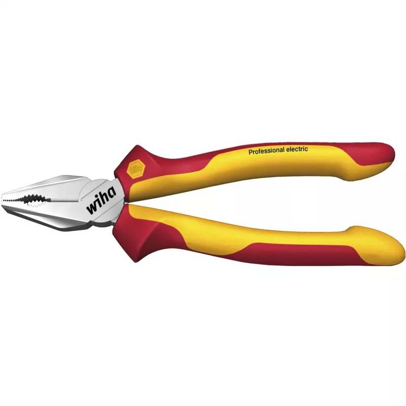 Wiha Kombizange Professional Electric Rot/Gelb, DynamicJoint und OptiGrip