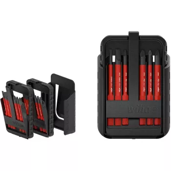 Wiha VDE Wechselklingen-Schraubendreher-Set 12-teilig slimBit electric SB2831B951