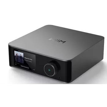 WiiM Ultra Dark Grey - Hi-Res Music Streamer & Network Audio Player mit Vorverstärker, HDMI ARC, Phono MM