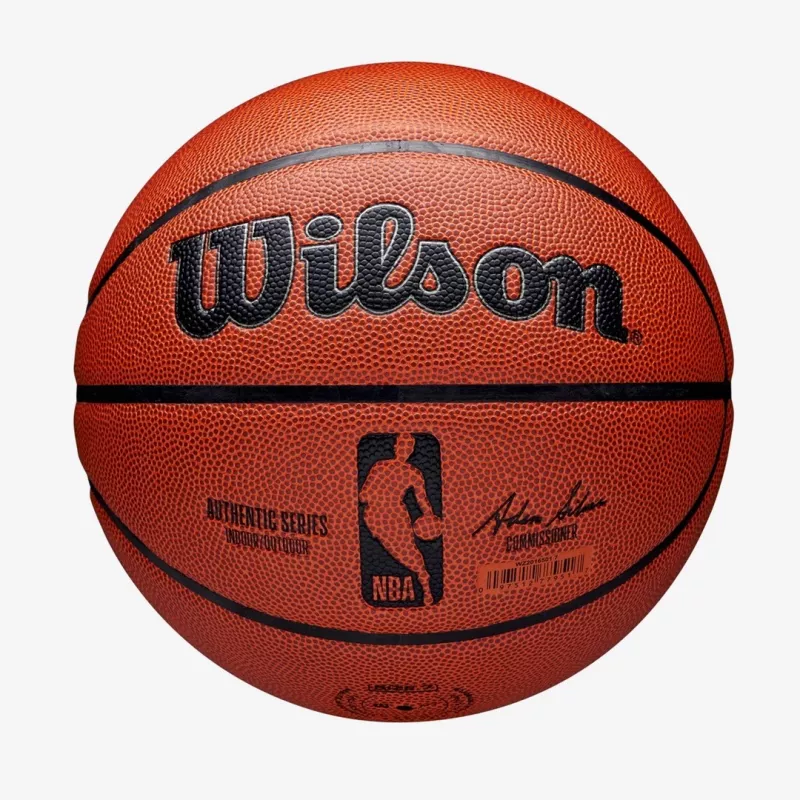 Wilson NBA Authentic Indoor & Outdoor Basketball Größe 7 Braun