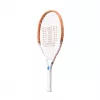 Wilson Roland Garros Elite Junior 21 Tennisschläger - 3 1/2 Griff, Blau/Ton/Weiß, vorbesaitet, mit Kopfschutz