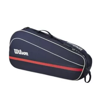 Wilson Team 3PK Tennistasche Navy/Red