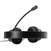 WINX CALL Clear 3,5-mm-Headset, kabelgebunden, On-Ear, mit Geräuschunterdrückungsmikrofon, Lautstärkeregler, Kunstlederpolster - Schwarz