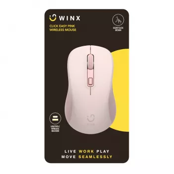 WINX CLICK Easy 1600DPI 2.4GHz Funkmaus - Pink