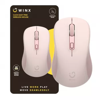 WINX CLICK Easy 1600DPI 2.4GHz Funkmaus - Pink