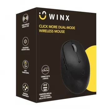 WINX CLICK More Dual-Mode Wireless Mouse - Schwarz