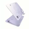 WINX DO Ergo Mehrfach verstellbarer Laptop-Ständer, Aluminium, Silber, 10-17 inch, faltbar, höhen- und neigungswinkelverstellbar