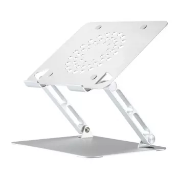WINX DO Ergo Mehrfach verstellbarer Laptop-Ständer, Aluminium, Silber, 10-17 inch, faltbar, höhen- und neigungswinkelverstellbar