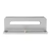 WINX DO Ergo Vertikaler Laptop-Ständer - Space Grey Aluminium, verstellbare Breite 10-30mm, rutschfest, Desktop-Organizer