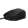 WINX DO ESSENTIAL Kabelmaus - 1000 DPI optisch, USB, beidhändig, Schwarz