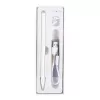 WINX DOODLE Pro iPad-Stift - Weißer aktiver Stift mit Handballenabweisung, Neigungserkennung, magnetischer Befestigung, USB-C-Laden, Ersatzspitze