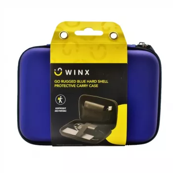 Winx Go Robustes Hartschalen-Schutzetui für Nintendo Switch / OLED - Blau