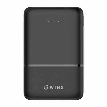 WINX GO Simple 5000mAh Power Bank Schwarz