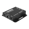 WINX LINK FAR 4K HDMI Extender über ein einzelnes Cat5e/6/7-Kabel bis zu 60m mit IR-Durchschleifung, HDCP 1.4, Schwarz