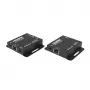 WINX LINK FAR 4K HDMI Extender über ein einzelnes Cat5e/6/7-Kabel bis zu 60m mit IR-Durchschleifung, HDCP 1.4, Schwarz