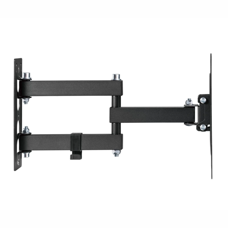 WINX MOUNT Pro Full-Motion-TV-Halterung für 32 Zoll-70 Zoll Fernseher, Doppelarm, 40kg, VESA bis zu 600x400, Schwarz