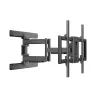 WINX MOUNT Ultra Vollbeweglicher TV-Halter für 32-70 Zoll Bildschirme, 40kg Belastung, Doppelarm, VESA 200x200 bis 600x400, Schwenk ±60°, Neigung +5°/-15°