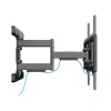 WINX MOUNT Ultra Vollbeweglicher TV-Halter für 32-70 Zoll Bildschirme, 40kg Belastung, Doppelarm, VESA 200x200 bis 600x400, Schwenk ±60°, Neigung +5°/-15°