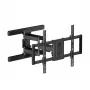 WINX MOUNT Ultra Vollbeweglicher TV-Halter für 32-70 Zoll Bildschirme, 40kg Belastung, Doppelarm, VESA 200x200 bis 600x400, Schwenk ±60°, Neigung +5°/-15°