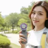 WINX MOVE Cool High-Speed Handheld Fan - 10.000 U/min, 3 Geschwindigkeiten, USB-C wiederaufladbar, 2000 mAh, Weiß