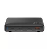 WINX POWER Ultra 140W GaN Desktop-Ladegerät - 2x USB-C PD 100W + USB-A QC 22.5W, Schwarz