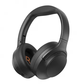 WINX VIBE Pure 2 Hybrid ANC Over-Ear-Kopfhörer mit Bluetooth 5.3, 30h Akku, faltbarem Design - Schwarz
