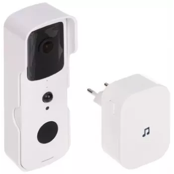 Kabellose Türklingel mit Kamera ATLO V2 – 1080p Full HD, 166° Weitwinkel, IP65, Dual Power, Tuya Smart