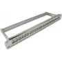 Wirewin 24-Port Keystone Blindpatchpanel, 19 Zoll, Nickel, Geschirmt (TKS PANEL 24 NICKEL)