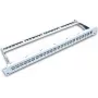Wirewin 24-Port Keystone Patch Panel unbestückt, 19 Zoll, Grau, Geschirmt (TKS PANEL 24)