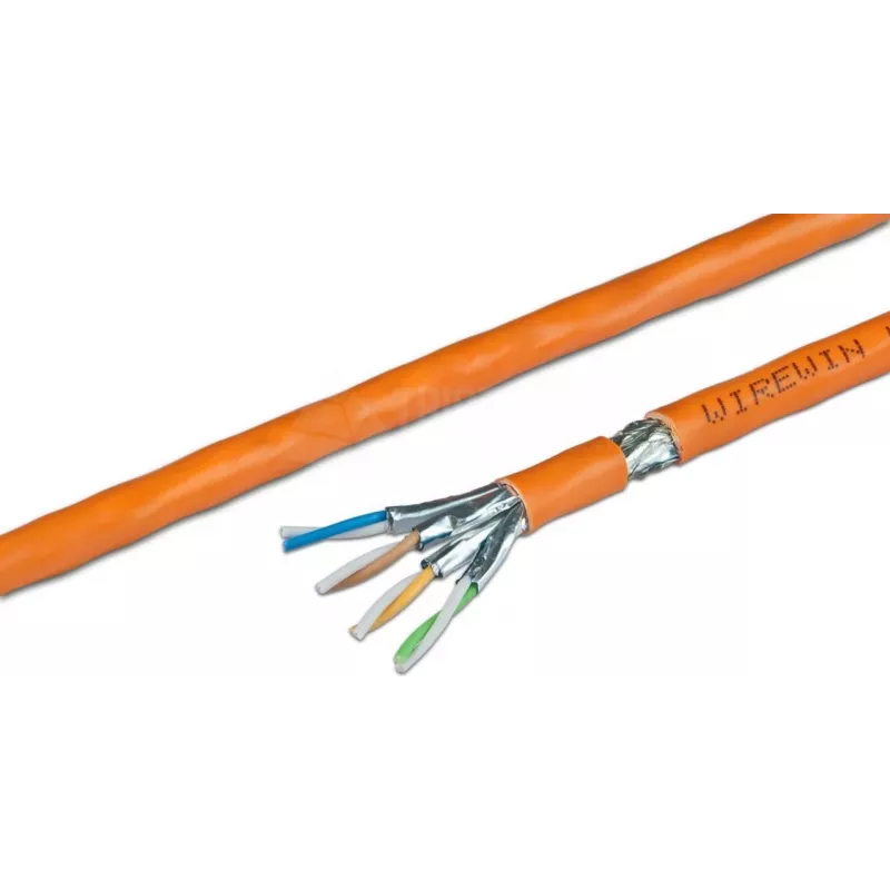 Wirewin VKW SFTP K7 LSOH3 250SXB Cat.7 S/FTP Massenkabel 250m Orange