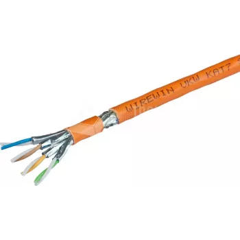 Wirewin VKW SFTP K7 LSOH3 250SXB Cat.7 S/FTP Massenkabel 250m Orange